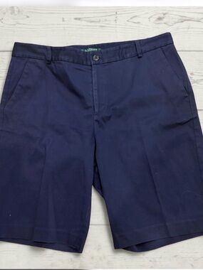 Ralph Lauren Navy Flat-Front Women’s Shorts